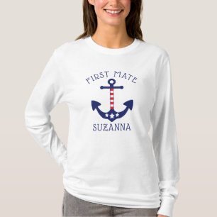 T-shirt Compagnon patriote d'Ancre nautique le premier