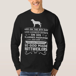 T-shirt Compagnons Loyaux de Rottweilers de Dieu