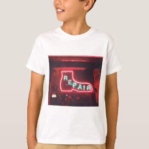 T-shirt Comparer néon signe NYC