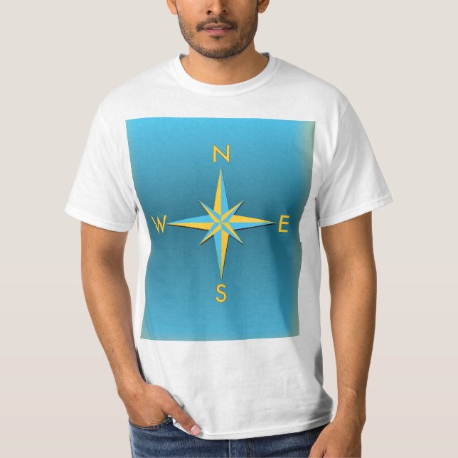 T-shirt Compas de navigation (Devant)
