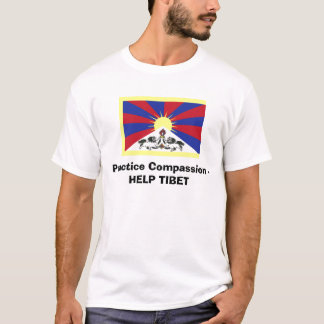 T-shirt Compassion de pratique - AIDE THIBET