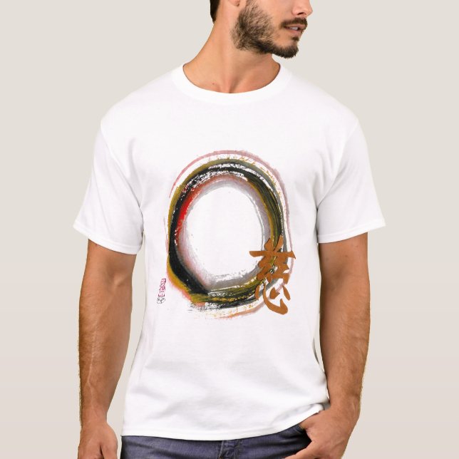 T-shirt Compassion Enso de Sumi-e (Devant)