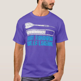 T-shirt Compétences de lancer de fléchettes Chargement Vin