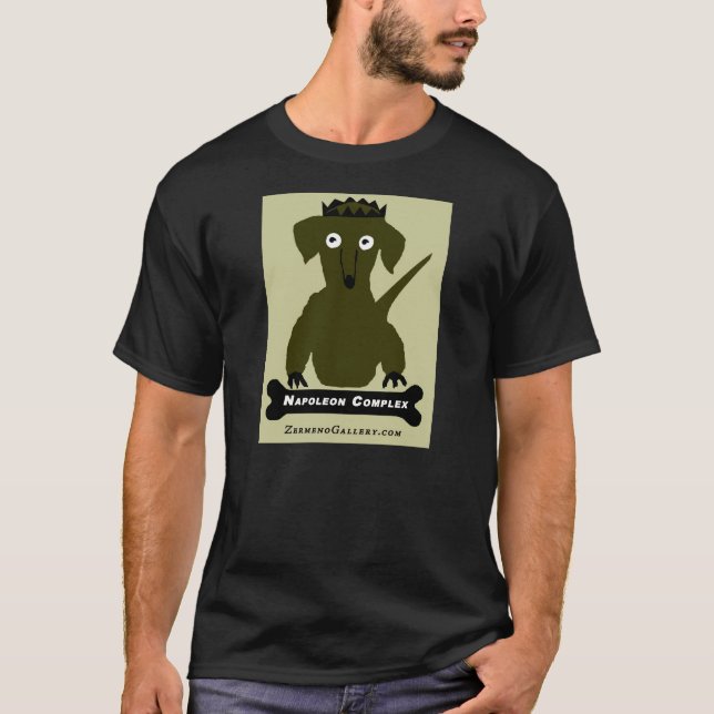 T-shirt "Complexe de napoléon" conçu par Zermeno (Devant)