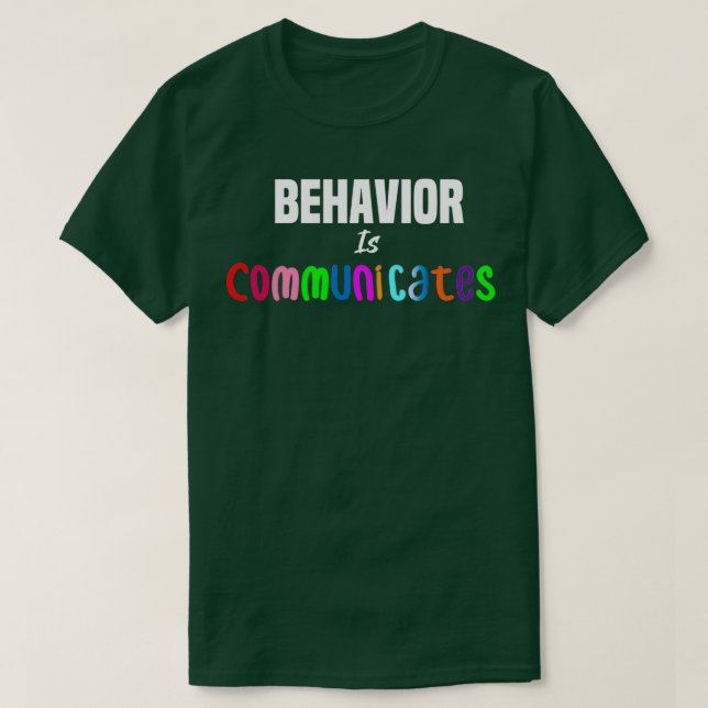 T-shirt Comportement Communication La neurodiversité est b (Design devant)