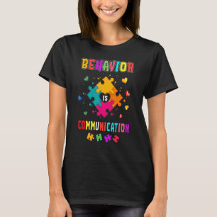 T-shirt Comportement est la Sensibilisation sur l'autisme