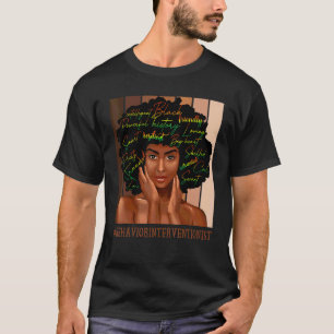 T-shirt Comportement Interventionniste Afro-Africain Améri