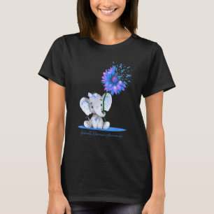 T-shirt Comportements Maladie Sensibilisation Cute Elephan