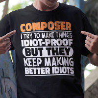 Compositeur J'Essaie De Faire Des Choses Drôle Drô