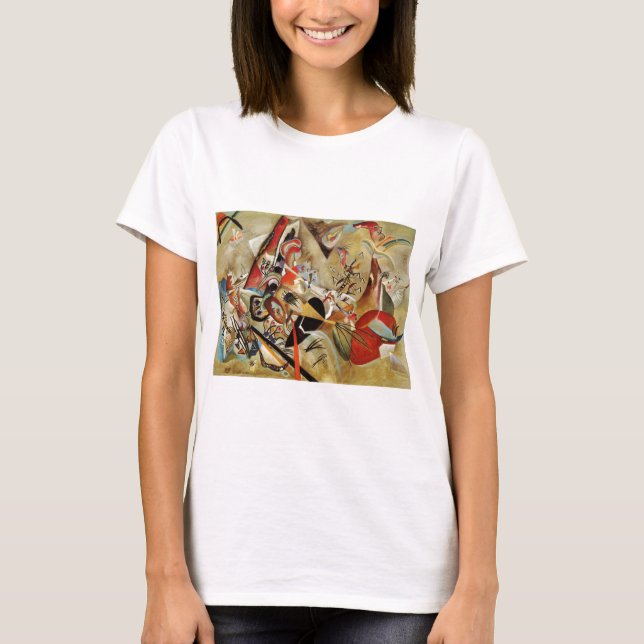 T-shirt Composition de Kandinsky (Devant)