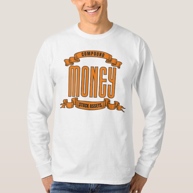 T-shirt Composound Money™ Stack Assets in Style (Devant)