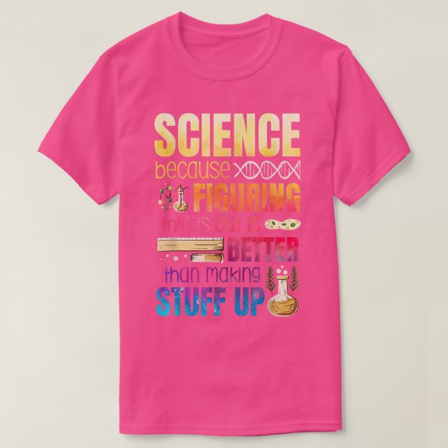 T-shirt Comprendre Les Choses Est Mieux Que Comprendre Les (Design devant)