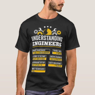 T-shirt Comprendre les ingénieurs Drôle Génie Don