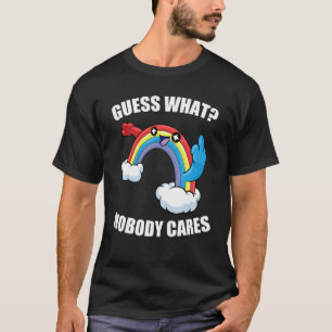 T-shirt COMPRENEZ CE QUE PERSONNE NE PORTE Mème arc-en-cie