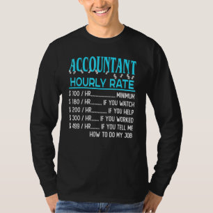 T-shirt Comptabilité - Taux horaire comptable