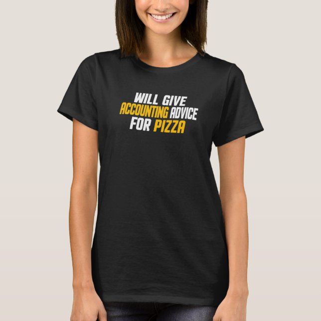 T-shirt Comptable  Cpa   Donnera Des Conseils De Comptabil (Devant)