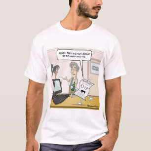 T-Shirt Comptable De Bilan Déchiré