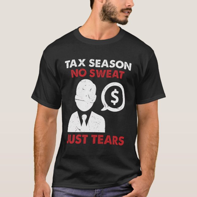 T-shirt Comptable De Saison Fiscale De L'Apc (Devant)