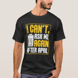 T-shirt Comptable en comptabilité CPA Auditeur de saison d