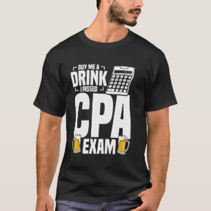 T-shirt Comptable Examen CPA Diplômé CPA Comptable CPA