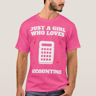 T-shirt Comptable femme cadeau fille femme