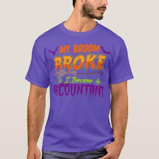 T-shirt Comptable Haloween drôle 2