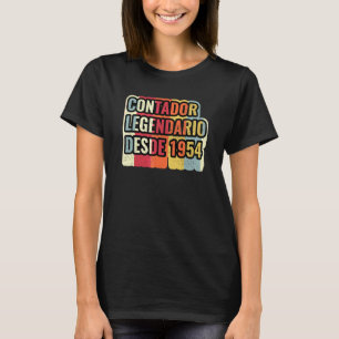 T-shirt Comptable Légendaire Depuis 1954 Expert-comptabl