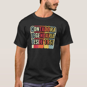 T-shirt Comptable Légendaire Depuis 1957 Expert-comptabl