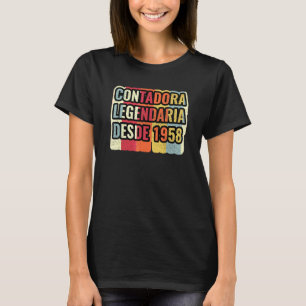 T-shirt Comptable Légendaire Depuis 1958   Expert-comptabl