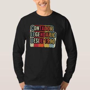 T-shirt Comptable Légendaire Depuis 1990 Expert-comptabl