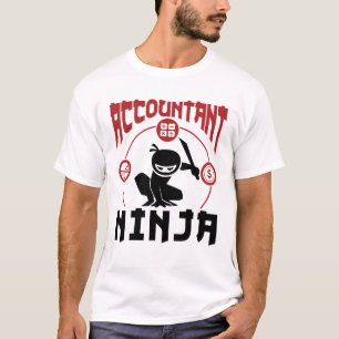 T-shirt Comptable Ninja Comptabilité CPA