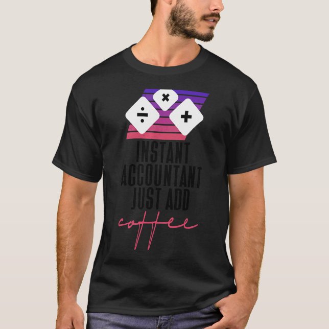 T-shirt Comptable pour femmes Comptable Comptable Cool Com (Devant)