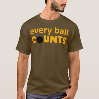 T-shirt Compte de chaque balle