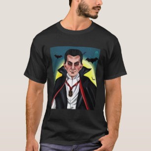 T-shirt Compte Dracula Halloween