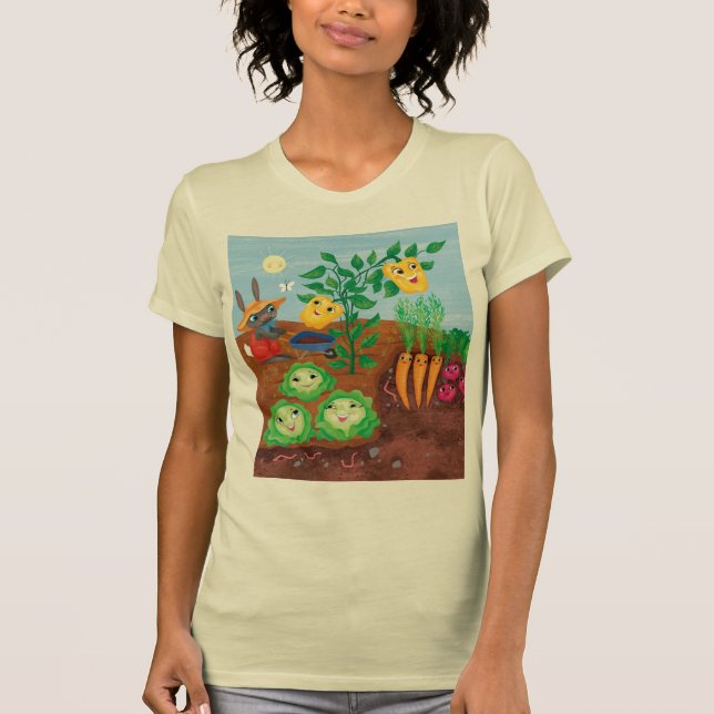 T-shirt Compte-Jardin de temps (Devant)