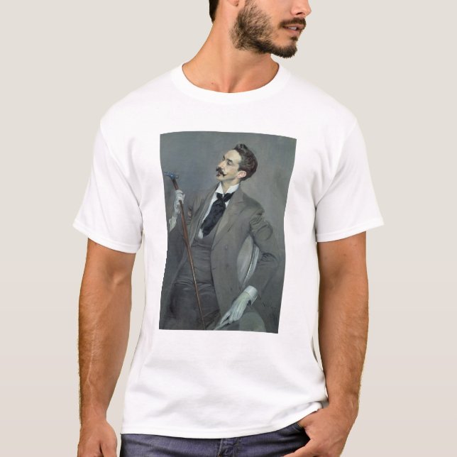 T-shirt Compte Robert de Montesquiou 1897 (Devant)