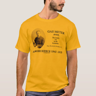 T-shirt Compteur à gaz (Ambrose Bierce le dictionnaire du