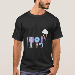 T-shirt Computer Cloud Engineering - Drôle Programmeur Dev