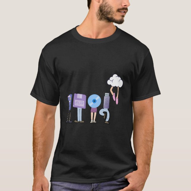 T-shirt Computer Cloud Engineering - Drôle Programmeur Dev (Devant)