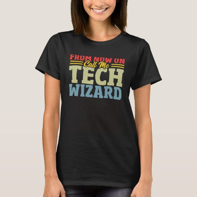 T-shirt Computer Engineer IT Tech PC Specialist Computer R (Devant)