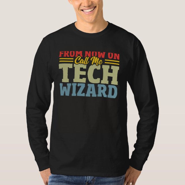 T-shirt Computer Engineer IT Tech PC Specialist Computer R (Devant)