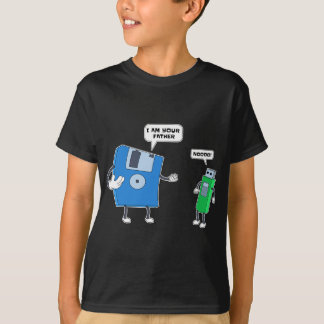 T-shirt Computer Engineering I Father & Son Floppy Disk En