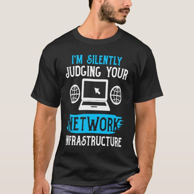 T-shirt Computer Network Engineering Network Engineer  7 (Devant)