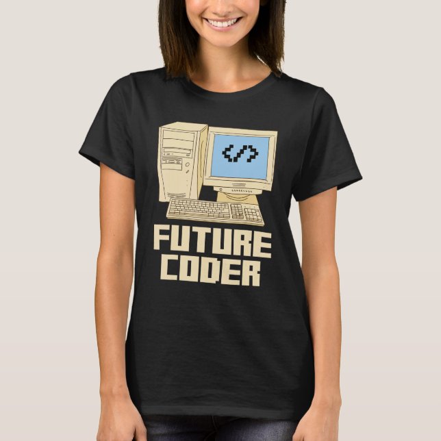 T-shirt Computer Programming Programmer Student Future Cod (Devant)