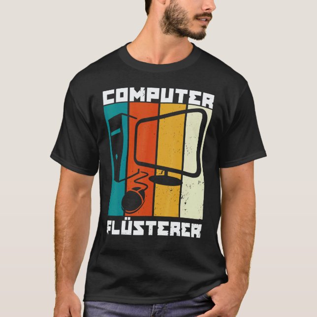 T-shirt Computer Scientist Admin IT Technician Network Pro (Devant)