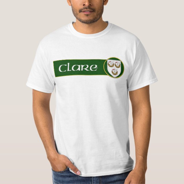 T-shirt Comté Clare. L'Irlande (Devant)