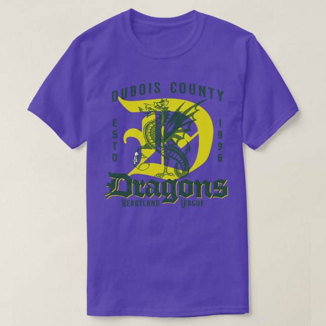 T-shirt Comté de Dubois Dragons (Design devant)