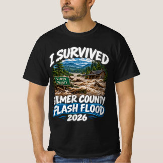 T-shirt Comté de Gilmer J'ai survécu à une crue subite 202