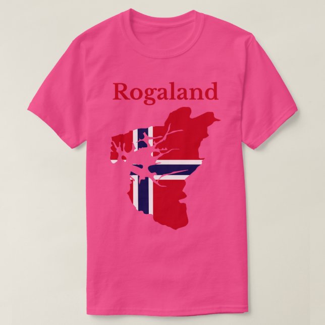 T-shirt Comté de Rogaland (Design devant)