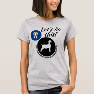 T-shirt Comté Fair Livestock Market Météo Chèvre